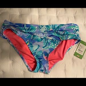 Lilly Pulitzer Lagoon Sarong Bikini Bottom